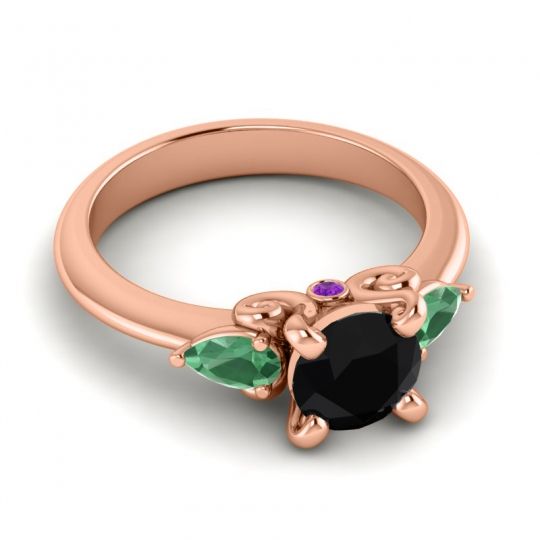 Three Stone Divya Ring