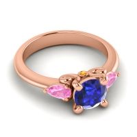 Three Stone Divya Ring