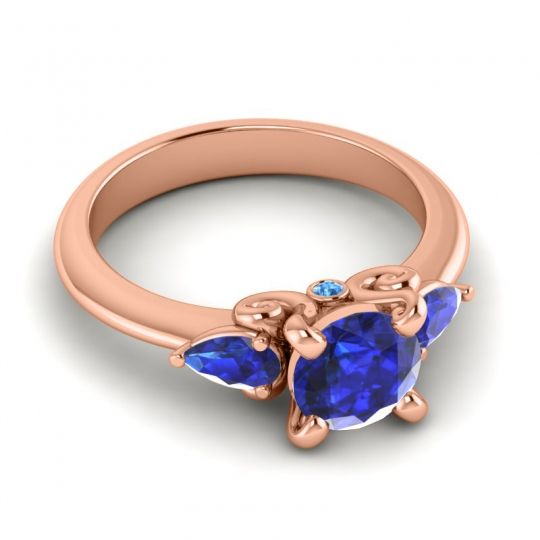 Three Stone Divya Ring