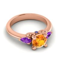 Three Stone Divya Ring