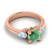 Three Stone Divya Ring