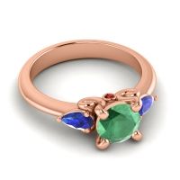 Three Stone Divya Ring