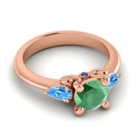 Three Stone Divya Ring