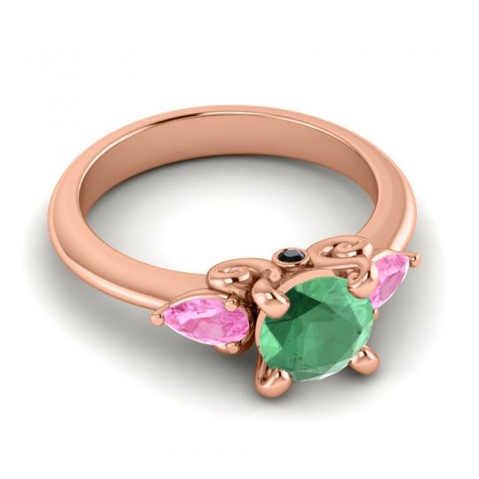 Three Stone Divya Ring