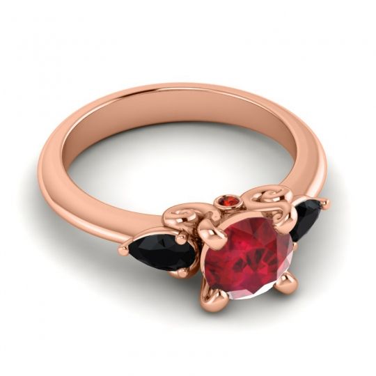 Three Stone Divya Ring