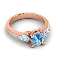 Three Stone Divya Ring