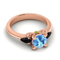 Three Stone Divya Ring
