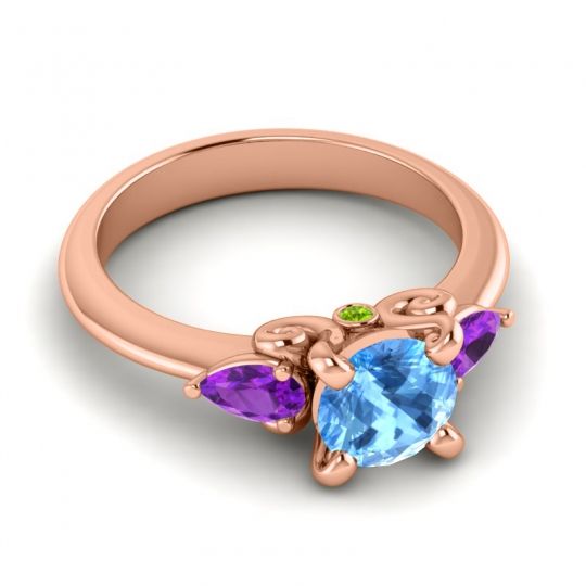 Three Stone Divya Ring