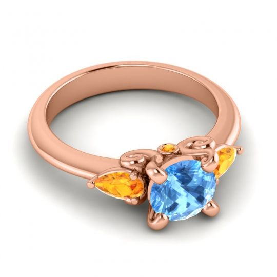 Three Stone Divya Ring