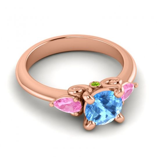 Three Stone Divya Ring