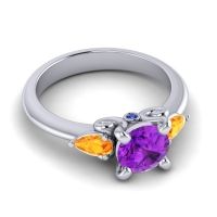 Three Stone Divya Ring