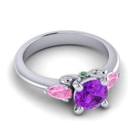 Three Stone Divya Ring