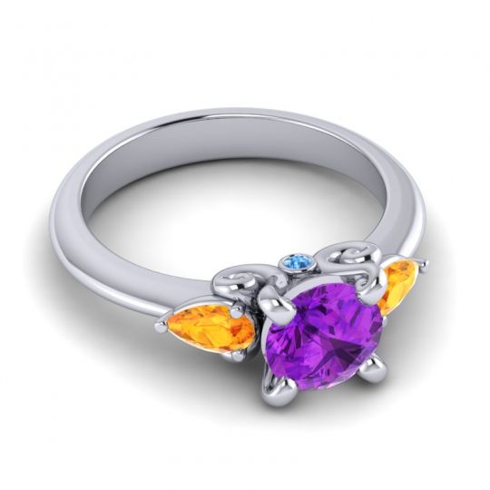 Three Stone Divya Ring