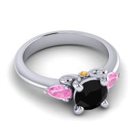 Three Stone Divya Ring