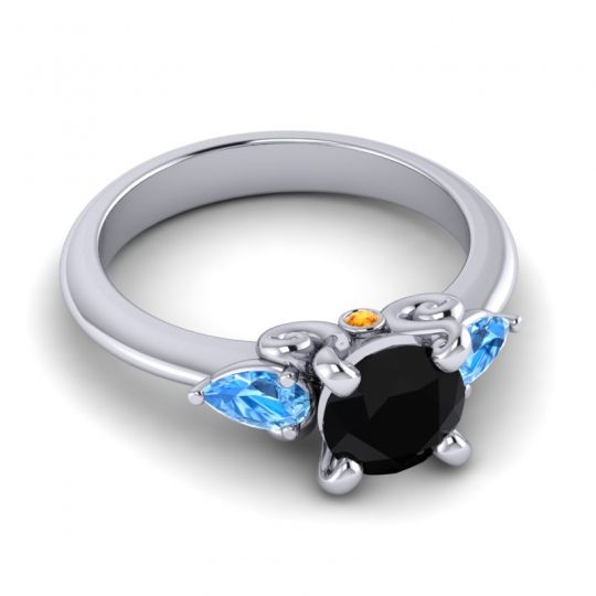 Three Stone Divya Ring