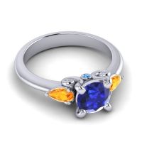 Three Stone Divya Ring