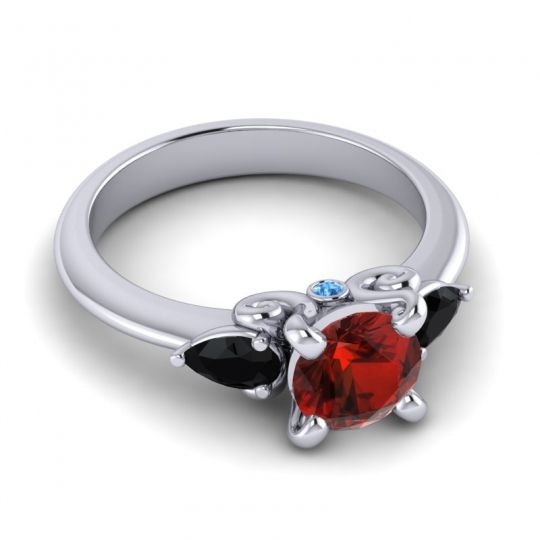 Three Stone Divya Ring