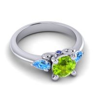 Three Stone Divya Ring
