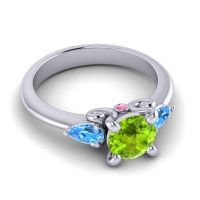 Three Stone Divya Ring