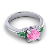 Three Stone Divya Ring