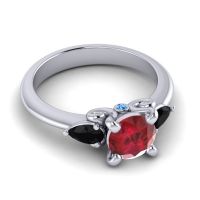 Three Stone Divya Ring