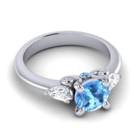 Three Stone Divya Ring