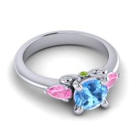 Three Stone Divya Ring