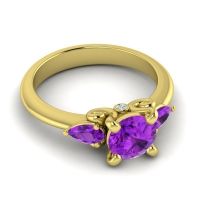 Three Stone Divya Ring