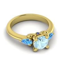 Three Stone Divya Ring