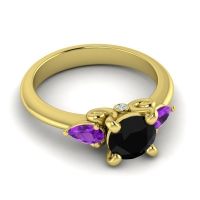 Three Stone Divya Ring