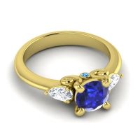 Three Stone Divya Ring