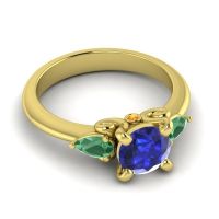 Three Stone Divya Ring