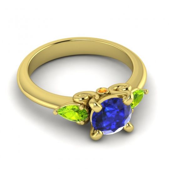 Three Stone Divya Ring