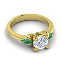 Three Stone Divya Ring