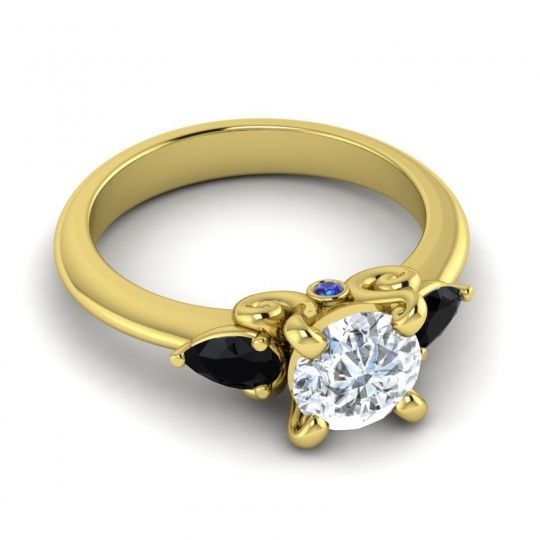 Three Stone Divya Ring