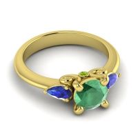 Three Stone Divya Ring