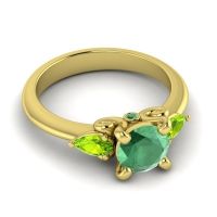 Three Stone Divya Ring