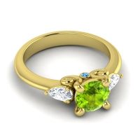 Three Stone Divya Ring