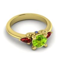 Three Stone Divya Ring