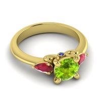 Three Stone Divya Ring