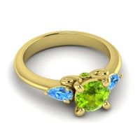 Three Stone Divya Ring