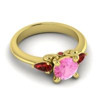 Three Stone Divya Ring