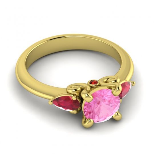 Three Stone Divya Ring