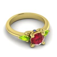 Three Stone Divya Ring