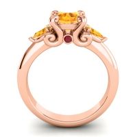 Three Stone Divya Ring