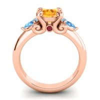 Three Stone Divya Ring