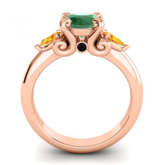 Three Stone Divya Ring