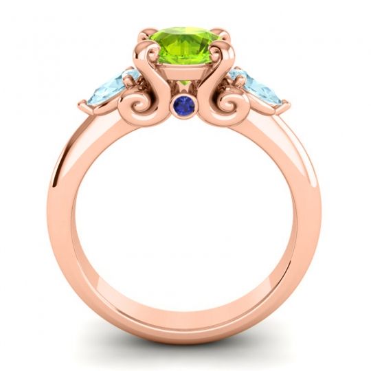 Three Stone Divya Ring