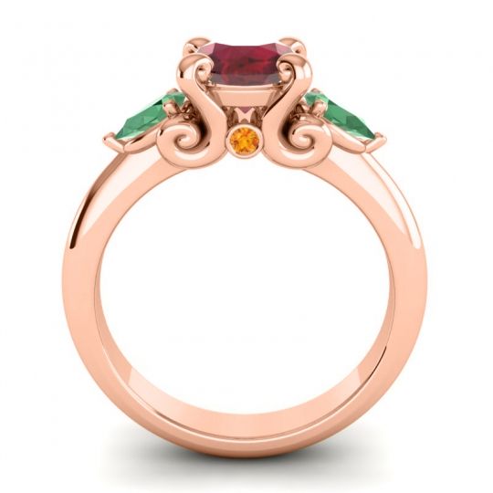 Three Stone Divya Ring