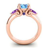 Three Stone Divya Ring